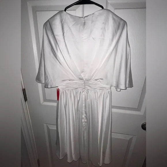 Mac Duggal White Mini Dress - Picture 6 of 10